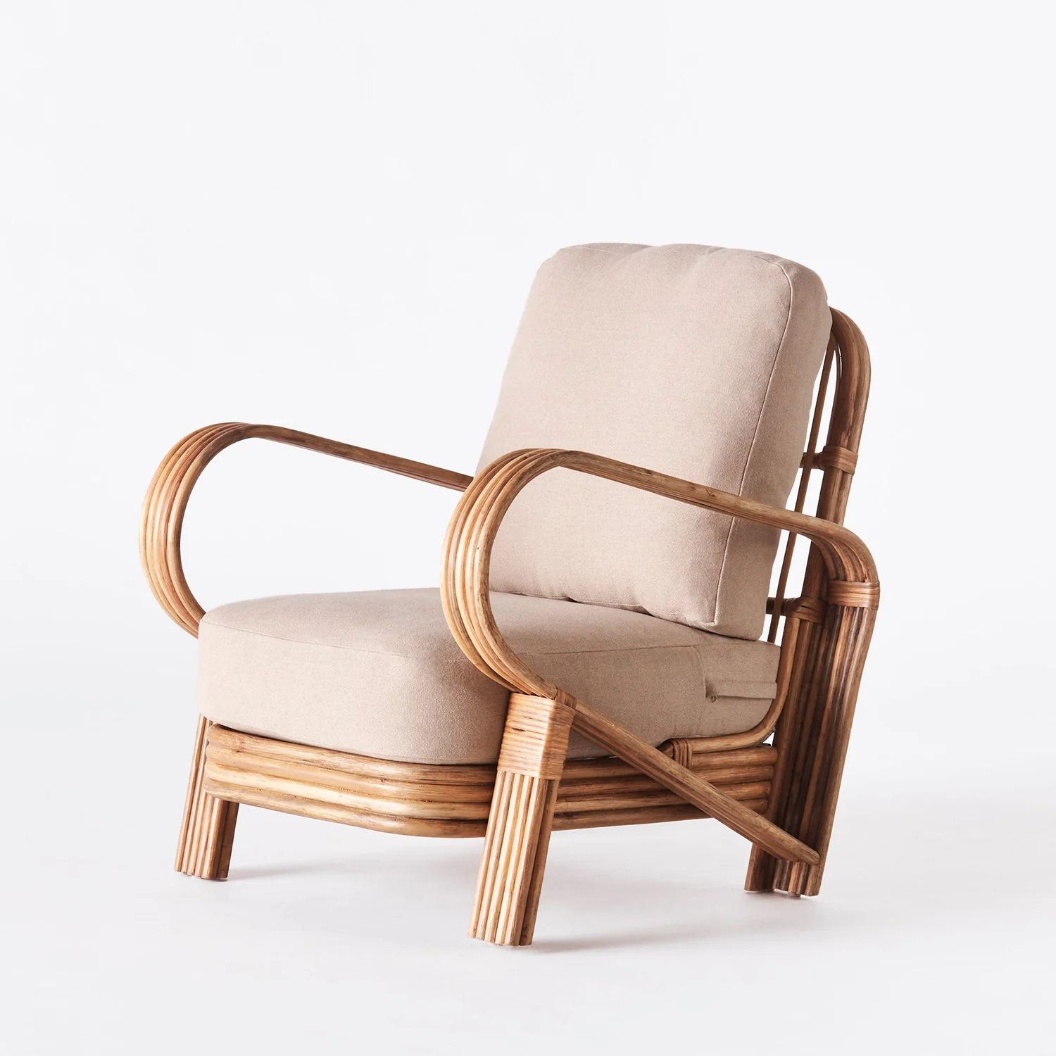 Bamboo Lounge Chair - Image 4