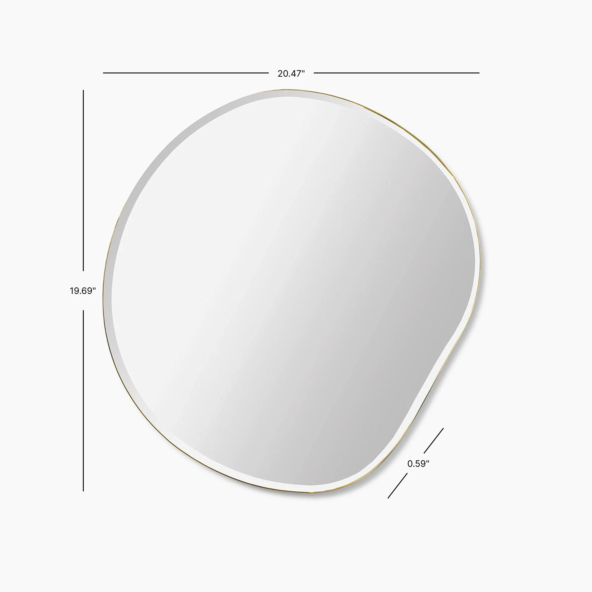 Pond Wall Mirror - Small - Image 4